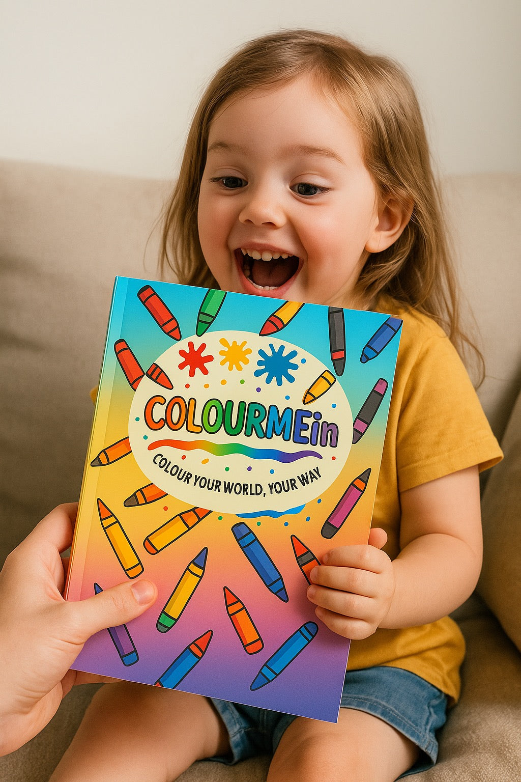 ColourMeIn™ Colouring Book