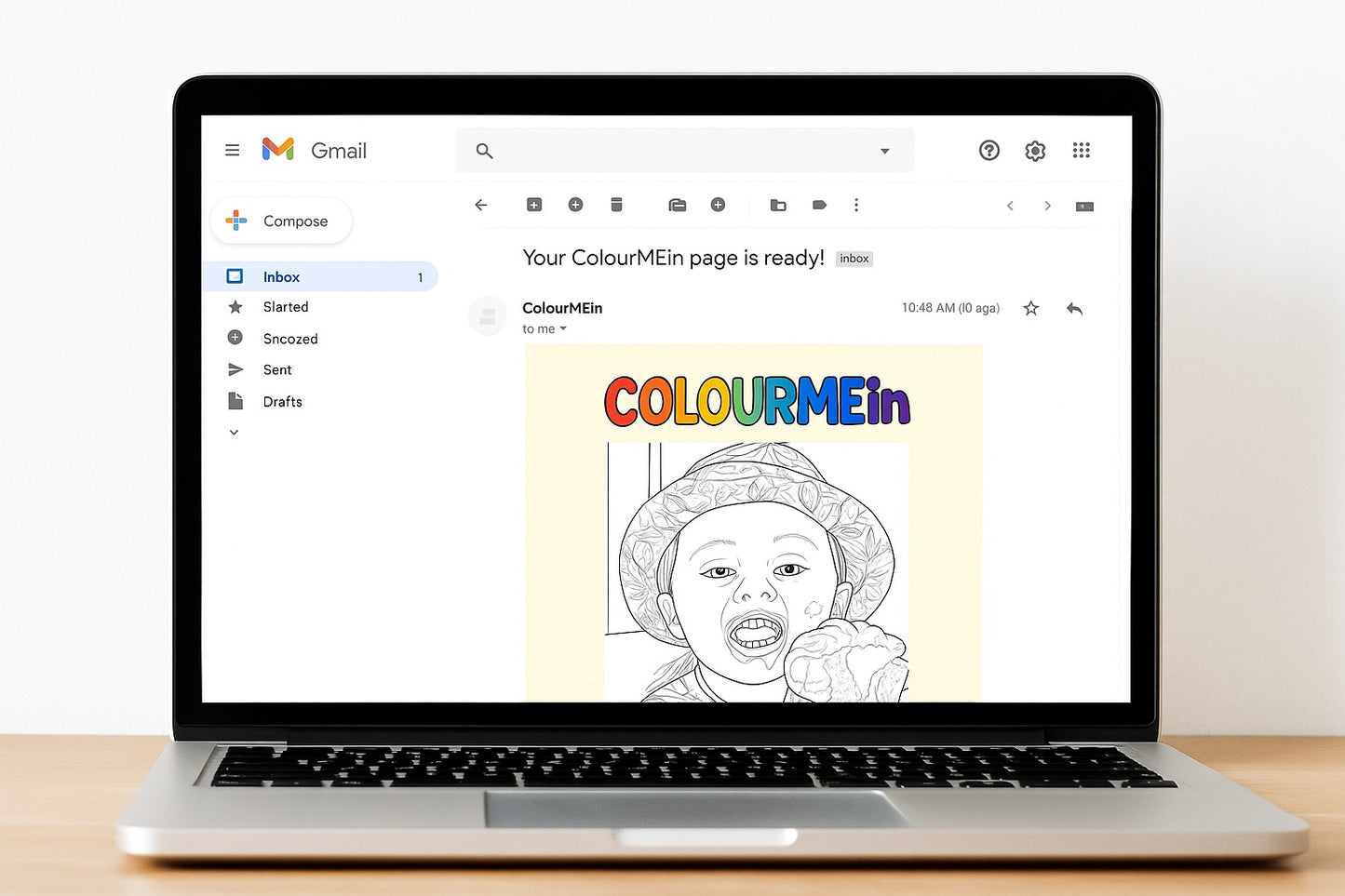 ColourMeIn™ Digital Colouring Page