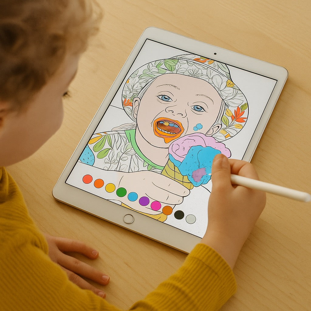 ColourMeIn™ Personalised Digital Colouring Page