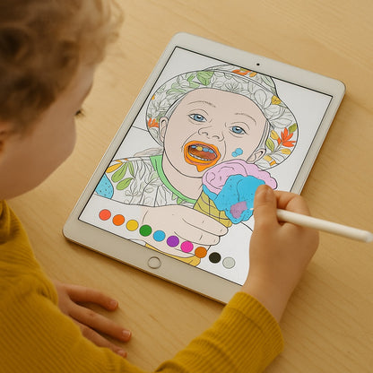 ColourMeIn™ Digital Colouring Page